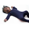 Loved Baby Navy Organic Cotton Zip Sleeper