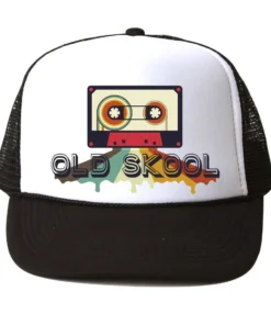 Bubu Old Skool Casette Trucker Hat Headwear