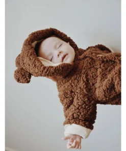 Eli + Nev Chocolate Bear Romper Overalls + Rompers