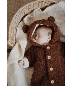 Eli + Nev Chocolate Bear Romper Overalls + Rompers
