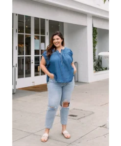 J+j Jeans + Pants Plus Size Ripped Mom Jeans