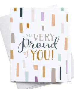 Onderkast So Very Proud Of You Greeting Card