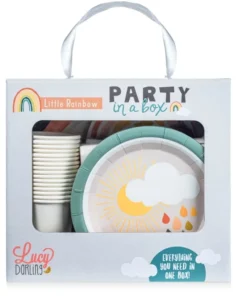 Lucy Darling Party Time Little Rainbow Party - Birthday Party Supplies In A Box