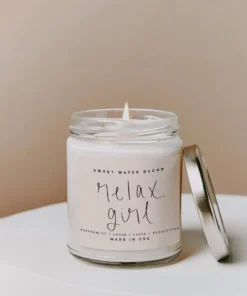 Sweet Water Decor Relax Girl Soy Candle 7 Sweet Water Decor Relax Girl Soy Candle