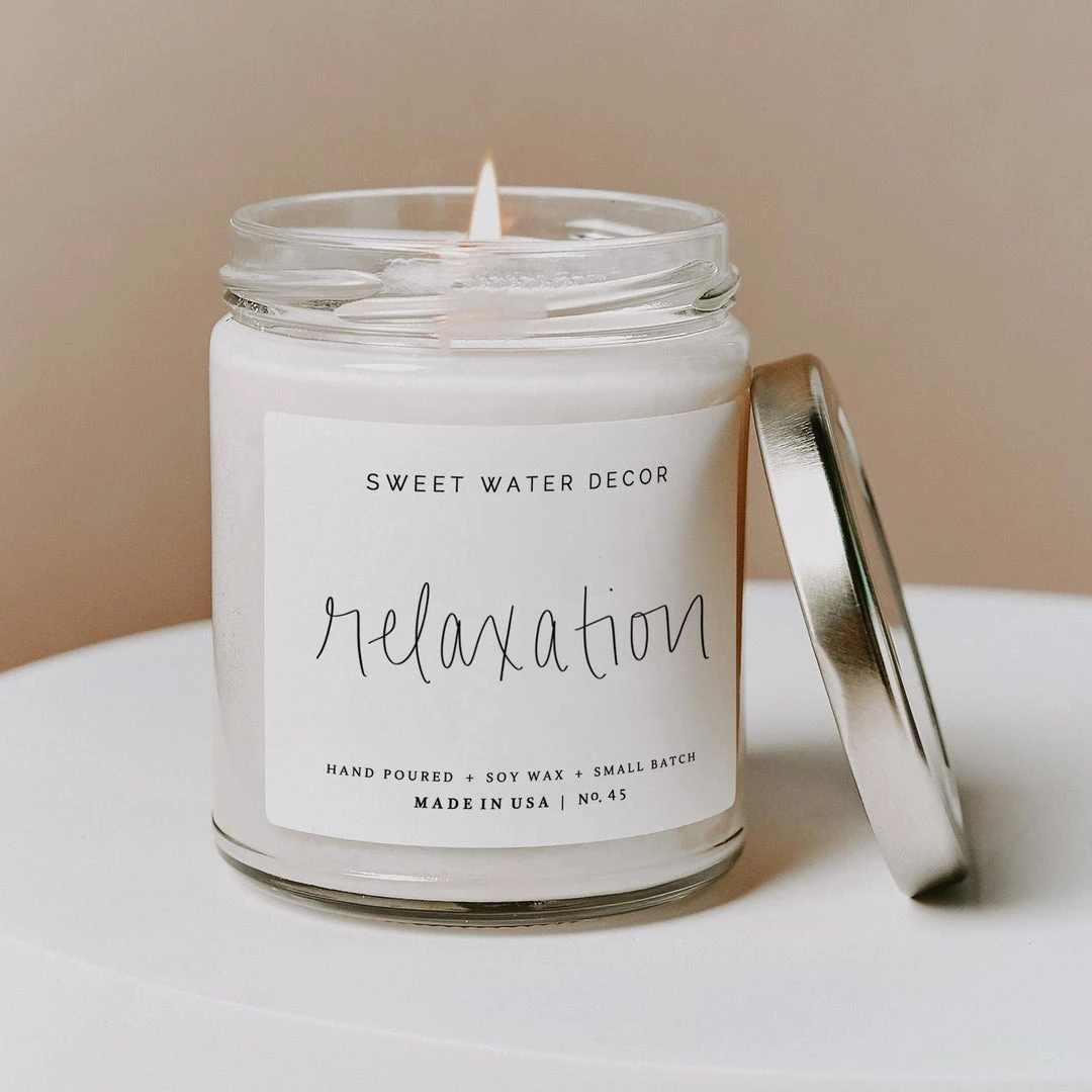 Sweet Water Decor Relaxation Soy Candle Apothecary 4 Sweet Water Decor Relaxation Soy Candle Apothecary