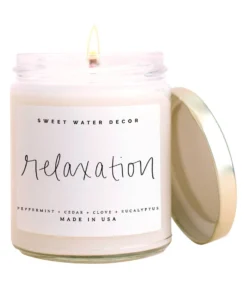 Sweet Water Decor Relaxation Soy Candle Apothecary