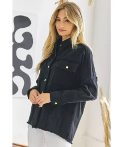 J+j Outerwear Black Rock + Roll Jacket