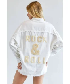 J+j White Rock + Roll Jacket