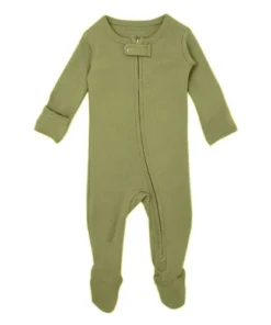 Loved Baby Sage Organic Cotton Zip Sleeper Sleepers