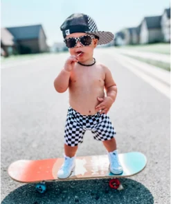 George Hats Bottoms Checkered Boardwalk Shorts