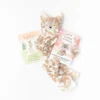 Slumberkins Spotted Beige Lynx Snuggler - Self Expression Collection Books + Puzzles
