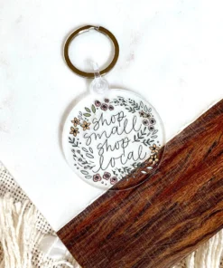Elyse Breanne Designs Keychains Shop Small Keychain