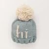 Huggalugs Hi Surf Blue Knit Beanie