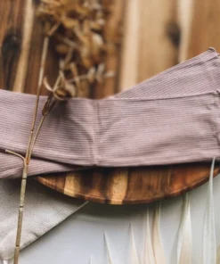 Minikane Taupe Toddler Leg Warmers