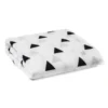 Modern Burlap Swaddles + Blankets Triangles Muslin Swaddle