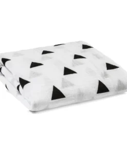 Modern Burlap Swaddles + Blankets Triangles Muslin Swaddle