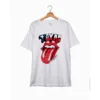 Livylu Texas Flag Adult Rolling Stones Tee