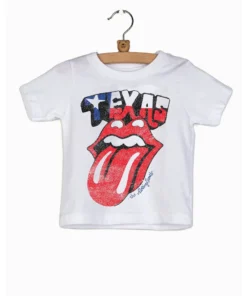 Livylu Texas Flag Rolling Stones Tee