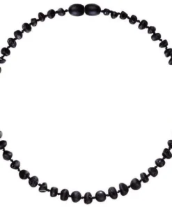 Powell's Owl Amber Baroque Unpolished Cherry Necklace