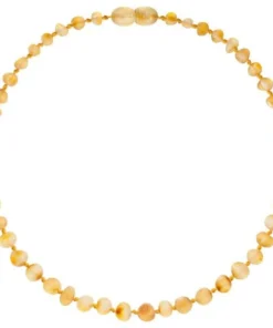 Powell's Owl Amber Baroque Unpolished Honey Necklace Jewelry