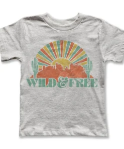 Rivet Apparel Wild + Free Heather Dust Tee