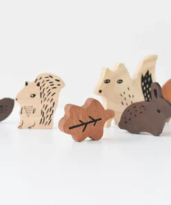 Wee Gallery Toys Woodland Animals Wooden Puzzle Tray