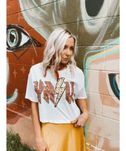 Gina Tees Pink Label Y'all Tee Graphic Tees